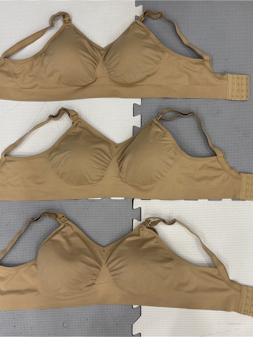Seamless Nude Wireless Comfort Nursing Bra